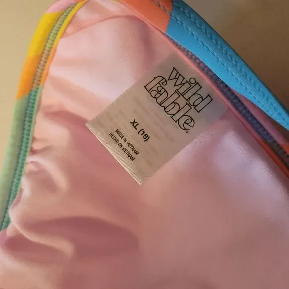 Wild Fable Multicolor Bikini Top - Picture 5 of 9